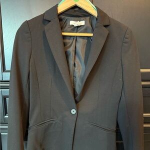 Women’s Professional Work Black Lined H&M Blazer, Size 4, Good Condition
